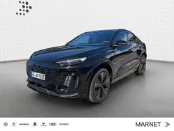 Mythosschwarz metallic Gebraucht 2025 Audi Q6 Sportback e-tron Ambiente SUV | 87.999 € (Etwas zu teuer)