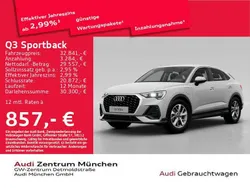 Ibisweiß Gebraucht 2022 Audi Q3 SUV | 32.841 € (Etwas zu teuer)