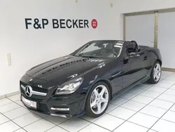 Obsidianschwarz metalliclack Gebraucht 2012 Mercedes SLK200 AMG line Cabrio | 22.490 € (Teuer)