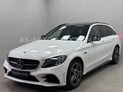 Polarweiss unilack Gebraucht 2019 Mercedes C300 AMG Kombi | 24.350 € (Fairer Preis)