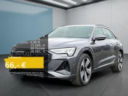 Grau Gebraucht 2021 Audi e-tron S-Line SUV | 24.099 € (Superpreis)