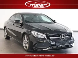Schwarz Gebraucht 2017 Mercedes CLA220 AMG line Limousine | 18.400 € (Guter Preis)