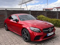 Rot Gebraucht 2019 Mercedes C200 AMG line Coupé | 20.750 € (Superpreis)