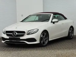 Diamantweiß bright Gebraucht 2018 Mercedes E220 Cabrio | 29.990 € (Guter Preis)