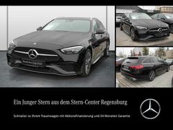 Unilack schwarz Gebraucht 2023 Mercedes C220 AMG Kombi | 37.440 € (Etwas zu teuer)