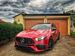 Rot Gebraucht 2023 Mercedes A45 AMG Kleinwagen | 47.900 € (Fairer Preis)