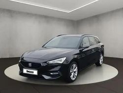 Mitternachtsschwarz Gebraucht 2021 Seat Leon FR Kombi | 19.980 € (Fairer Preis)