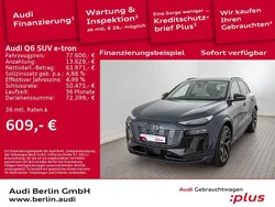 Plasmablau metallic Gebraucht 2025 Audi Q6 e-tron Performance SUV | 77.600 € (Fairer Preis)