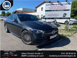 Anthrazit Gebraucht 2022 Mercedes C200 AMG line Limousine | 45.600 €