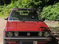 Rot Gebraucht 1985 VW Golf Cabriolet Cabrio | 9.000 €