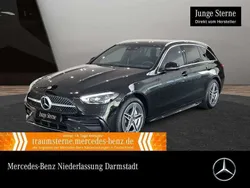 Obsidianschwarz Gebraucht 2024 Mercedes C300e AMG Kombi | 44.890 € (Superpreis)