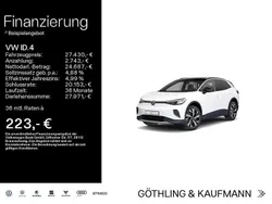 Gletscherweiß metallic Gebraucht 2021 VW ID.4 Pro Performance SUV | 27.430 € (Guter Preis)