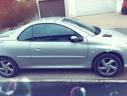 Silber Gebraucht 2006 Peugeot 206 CC Quiksilver Cabrio | 550 € (Superpreis)
