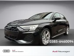 Black metallic Neu 2025 Audi A3 Sportback S-Line Limousine | 50.100 €