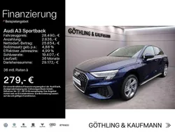 Navarrablau metallic Gebraucht 2024 Audi A3 S-Line Limousine | 28.490 € (Superpreis)