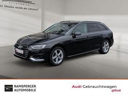 Schwarz (mythosschwarz metallic) Gebraucht 2022 Audi A4 Advanced Plus Kombi | 25.880 € (Etwas zu teuer)