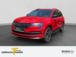 Rot Gebraucht 2022 Skoda Karoq SportLine SUV | 29.950 € (Fairer Preis)