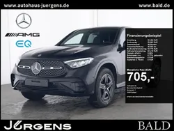 Schwarz Gebraucht 2024 Mercedes GLC400d AMG Coupé | 73.880 € (Fairer Preis)