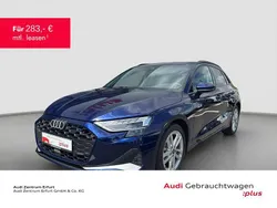 Blau Gebraucht 2024 Audi A3 Sportback Advanced Limousine | 32.770 € (Fairer Preis)