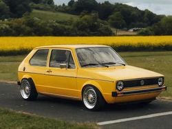 Gelb Gebraucht 1976 VW Golf I Kleinwagen | 22.000 €