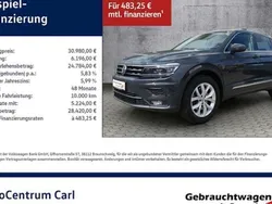 Grau Gebraucht 2020 VW Tiguan Highline SUV | 30.980 € (Fairer Preis)