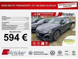 Magnetgrau Gebraucht 2024 Audi Q8 e-tron S-Line SUV | 49.950 €
