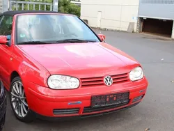 Rot Gebraucht 1998 VW Golf Cabriolet Cabrio | 800 € (Superpreis)