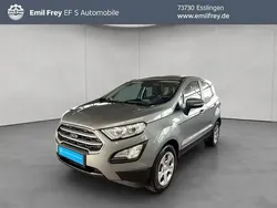 Dynamicblau metallic blau Gebraucht 2021 Ford Ecosport Titanium SUV | 14.840 € (Guter Preis)