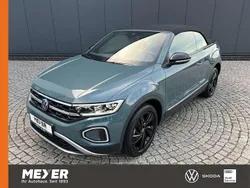 Petroleum blue metallic Gebraucht 2025 VW T-Roc Cabriolet Style Cabrio | 33.490 € (Guter Preis)