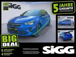 Perl blau/voltaik blau Gebraucht 2022 Opel Corsa-e GS Line Kleinwagen | 17.580 € (Fairer Preis)