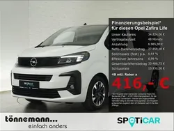 Weiss Gebraucht 2024 Opel Zafira Life Edition Van | 34.824 € (Superpreis)
