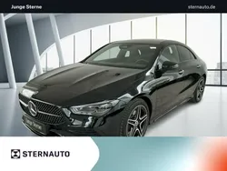 Schwarz Gebraucht 2024 Mercedes CLA200 AMG line Coupé | 36.890 € (Fairer Preis)