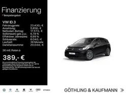 Grau Gebraucht 2021 VW ID.3 Pro Performance Kleinwagen | 23.430 € (Fairer Preis)