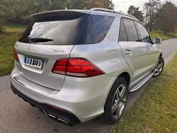 Silber Gebraucht 2016 Mercedes GLE400 AMG SUV | 27.499 € (Teuer)