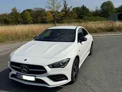 Weiß Gebraucht 2021 Mercedes CLA250e AMG line Limousine | 26.999 € (Fairer Preis)