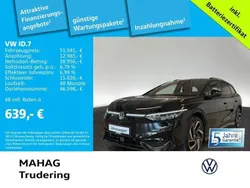 Schwarz Gebraucht 2024 VW ID.7 IQ Drive Limousine | 51.941 € (Etwas zu teuer)