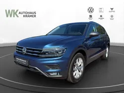 Blau Gebraucht 2021 VW Tiguan Allspace Highline SUV | 28.990 € (Fairer Preis)