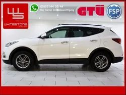 Weiss Gebraucht 2016 Hyundai Santa Fe Premium SUV | 21.770 € (Etwas zu teuer)