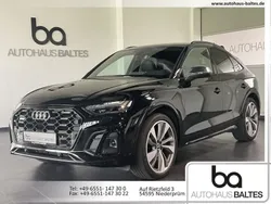 Mythosschwarz met. (metallic) Gebraucht 2023 Audi SQ5 Sportback Ambiente SUV | 59.850 € (Guter Preis)