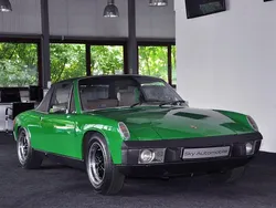 Sambesigrün Gebraucht 1973 Porsche 914 Cabrio | 37.850 €