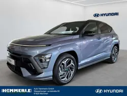 Meta blue / abyss black / mic Gebraucht 2023 Hyundai Kona N Line SUV | 32.490 € (Fairer Preis)