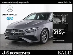 Grau mountain grey metallic Gebraucht 2024 Mercedes A200 AMG Limousine | 33.550 € (Fairer Preis)