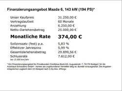 Weiss Gebraucht 2024 Mazda 6 Takumi-Line Limousine | 31.250 € (Fairer Preis)