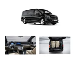 Schwarz Neu 2025 Mercedes V300 Exclusive Van / Kleinbus | 95.990 €