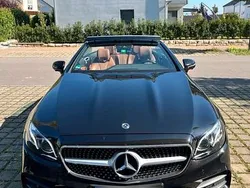 Schwarz Gebraucht 2018 Mercedes E220 AMG line Cabrio | 38.800 € (Teuer)