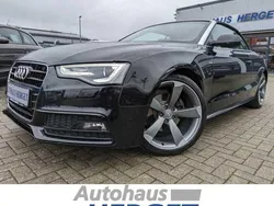 Brillantschwarz Gebraucht 2016 Audi A5 Cabriolet S-Line Cabrio | 16.990 € (Fairer Preis)