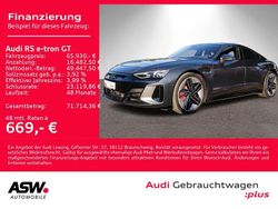 Daytonagrau perleffekt Gebraucht 2022 Audi e-tron GT quattro Ambiente Limousine | 65.930 € (Superpreis)