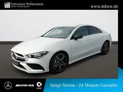 Weiss digitalweiß (metallic) Gebraucht 2022 Mercedes CLA35 AMG AMG Coupé | 41.440 € (Guter Preis)