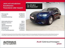 Navarrablau metallic Gebraucht 2023 Audi A3 Ambiente | 25.980 € (Guter Preis)