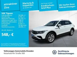 Pure white Gebraucht 2023 VW Tiguan Elegance SUV | 34.980 € (Fairer Preis)